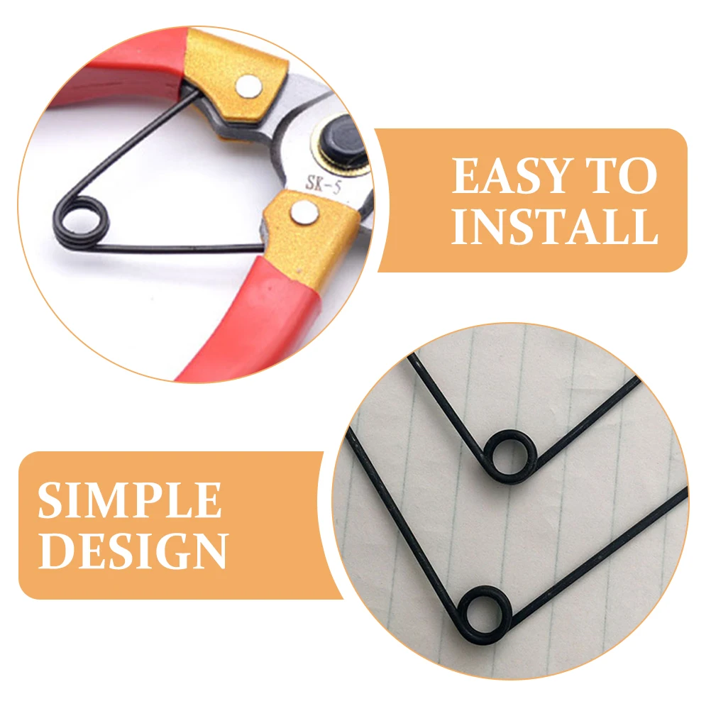 10pcs V-shaped Spring Steel Replacement Hand Pruners Springs Part Stainless Anti-rust Flexible Gardening Trimmer Accessories
10pcs V-shaped Spring Steel Replacement Hand Pruners Springs Part Stainless Anti-rust Flexible Gardening Trimmer Accessories