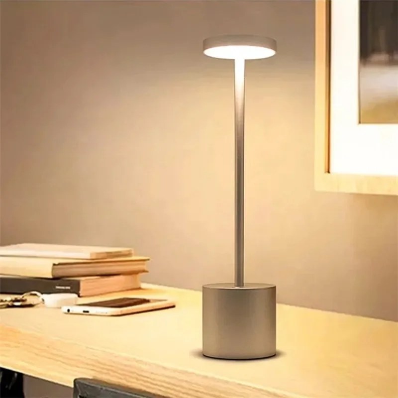 Creative LED Touch Rechargeable Portable Cordless Luxury Modern Table Lamps Nordic Bar Restaurant Atmosphere Light
Creative LED Touch Rechargeable Portable Cordless Luxury Modern Table Lamps Nordic Bar Restaurant Atmosphere Light