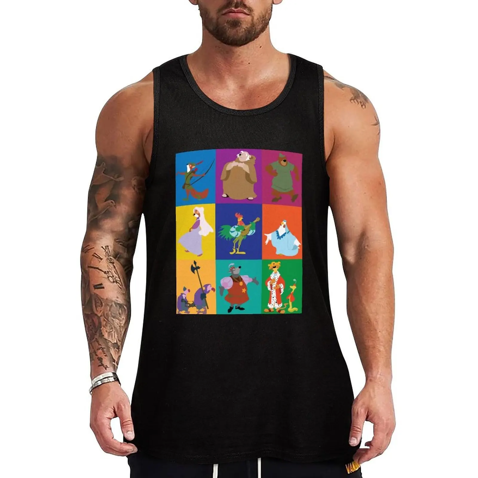 Robin Hood characters Tank Top mens gym clothes summer clothes man 2025 Japanese t-shirt gym accessories men
Robin Hood characters Tank Top mens gym clothes summer clothes man 2025 Japanese t-shirt gym accessories men