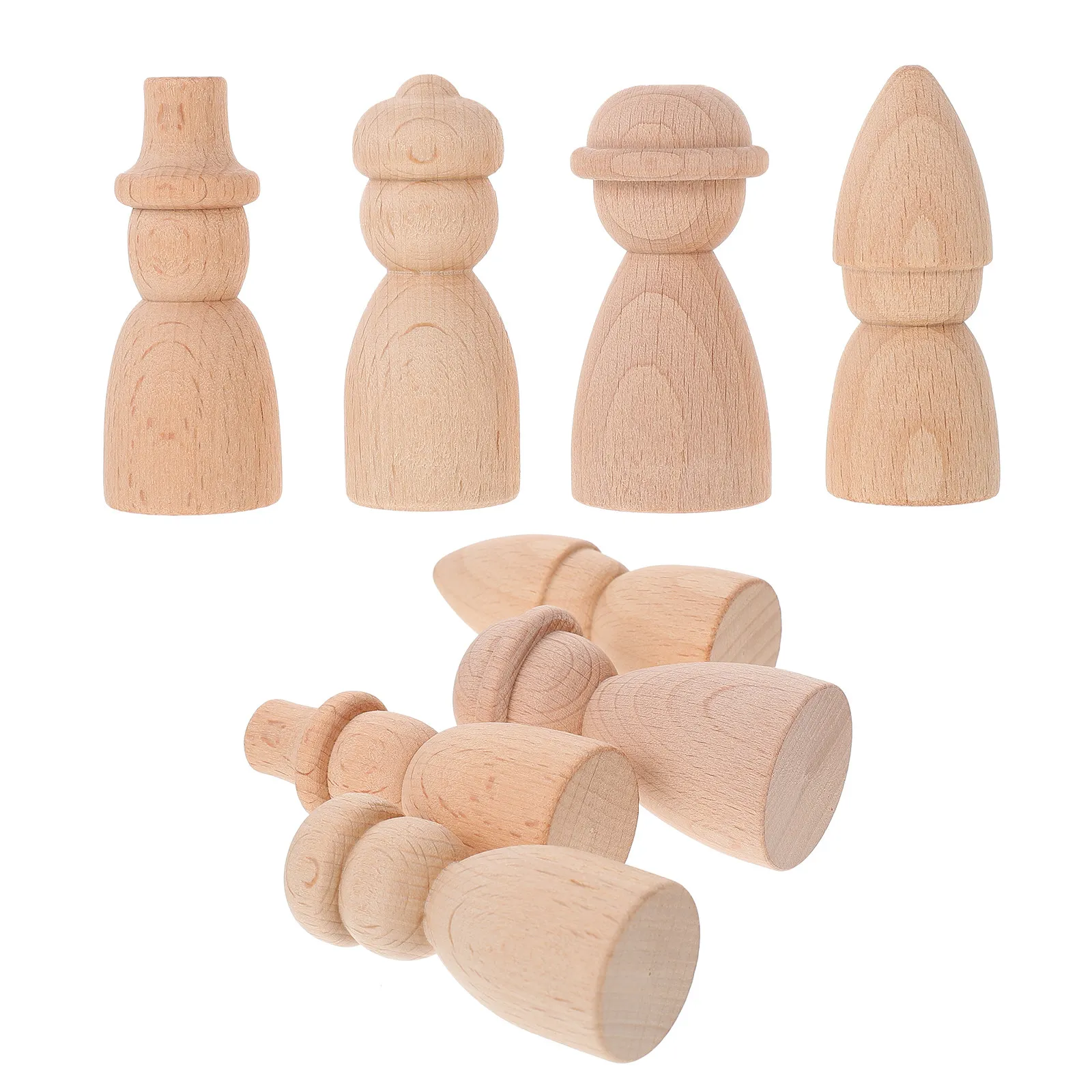8Pcs Wooden Blocks Unfinished Natural Craft for Kids DIY Painting Creative Educational Art Project Building Decor
8Pcs Wooden Blocks Unfinished Natural Craft for Kids DIY Painting Creative Educational Art Project Building Decor