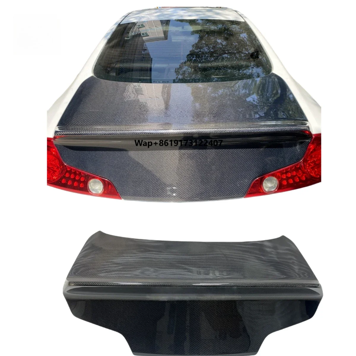 Carbon Fiber Trunk Lid for Infiniti G35 V35 CV37 03-07; G35 Upgrade CSL Style High Tailgate
Carbon Fiber Trunk Lid for Infiniti G35 V35 CV37 03-07; G35 Upgrade CSL Style High Tailgate