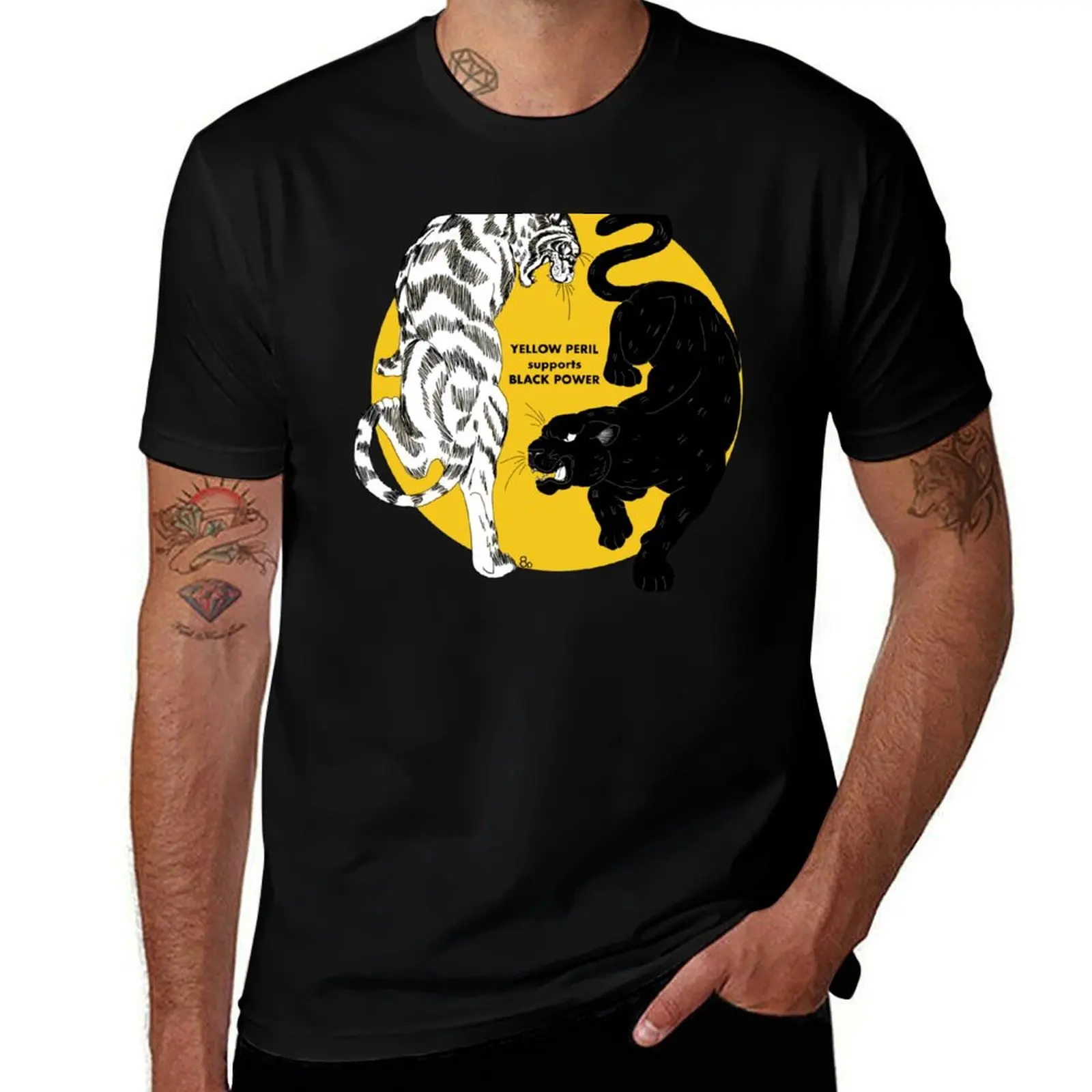Yellow Peril supports Black Power T-Shirt t shirt man casual g man t shirts for men T-Shirt
Yellow Peril supports Black Power T-Shirt t shirt man casual g man t shirts for men T-Shirt