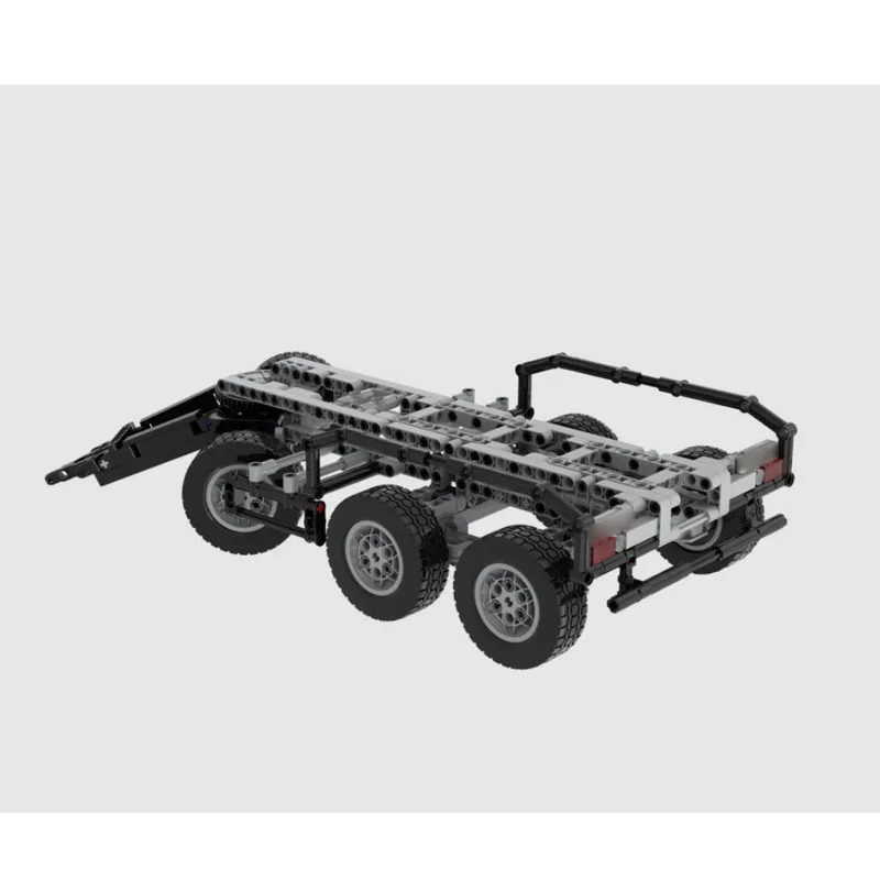 MOC-37866 New Classic Small Three-Axle Truck Trailer Building Block Model 444 Parts MOC Boys Children's Birthday Toy Gift
MOC-37866 New Classic Small Three-Axle Truck Trailer Building Block Model 444 Parts MOC Boys Children's Birthday Toy Gift
