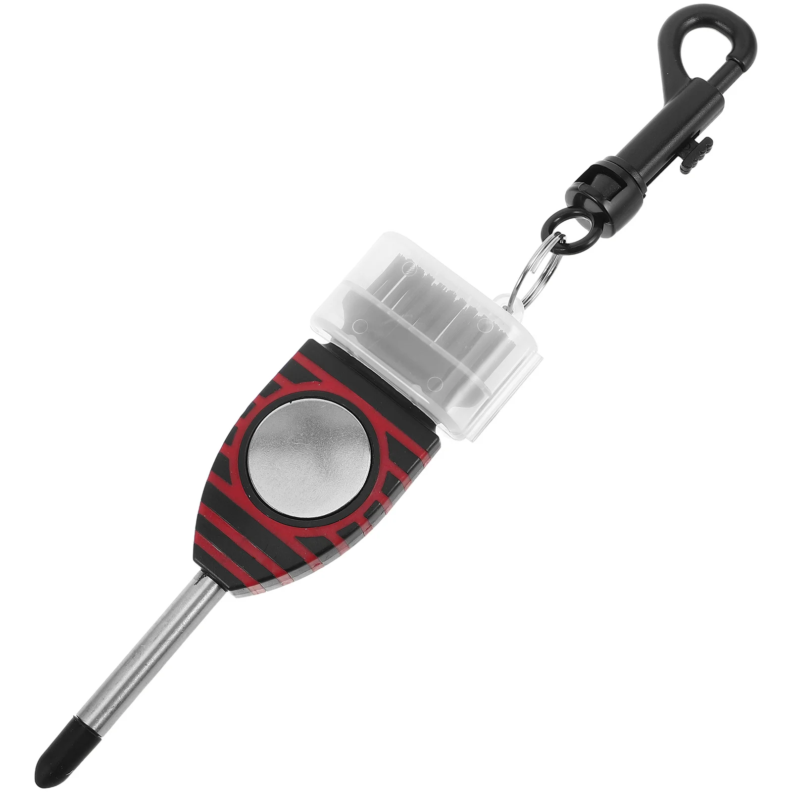 Golf Cleaning Brush with Stainless Steel Tip for Deep Groove Cleaning Portable Club Maintenance Essential Golf Supplies Cleaner
Golf Cleaning Brush with Stainless Steel Tip for Deep Groove Cleaning Portable Club Maintenance Essential Golf Supplies Cleaner