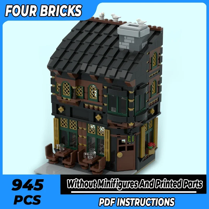 Moc Building Bricks City Street View Model The Crown Pub Technology Modular Blocks Gifts Toys For Children DIY Sets Assembly
Moc Building Bricks City Street View Model The Crown Pub Technology Modular Blocks Gifts Toys For Children DIY Sets Assembly