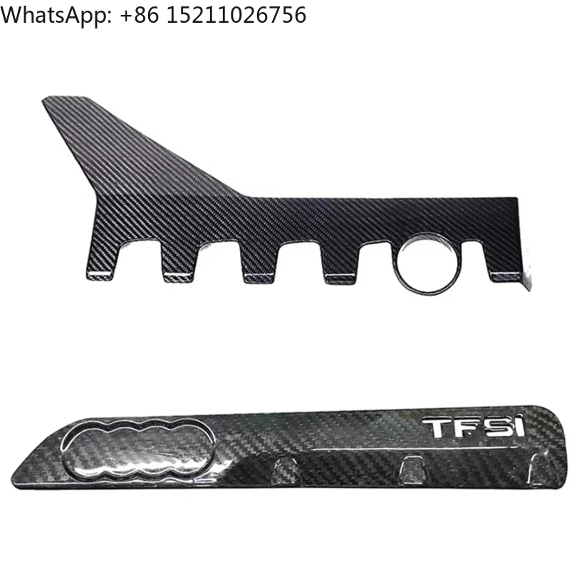 3K Twill Glossy Finish Dry Carbon Fiber Cabin Trim Board New Engine Cover Decoration for AUDI RS3 TTRS EA855 2.5T Bumper Type
3K Twill Glossy Finish Dry Carbon Fiber Cabin Trim Board New Engine Cover Decoration for AUDI RS3 TTRS EA855 2.5T Bumper Type