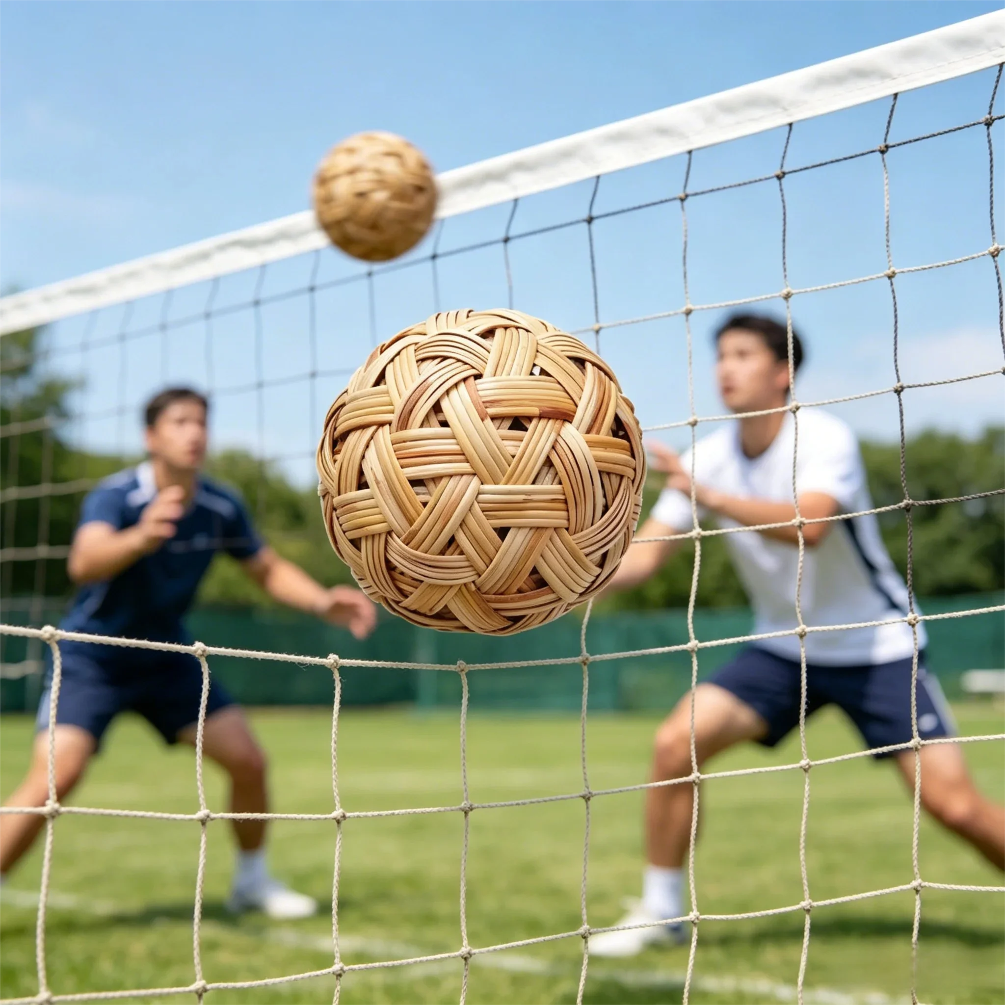 Sepak Takraw Ball, Competition Rattan Ball, Hand Woven Kick Volleyball for Thailand Malaysia Indonesia Official Match Training
Sepak Takraw Ball, Competition Rattan Ball, Hand Woven Kick Volleyball for Thailand Malaysia Indonesia Official Match Training