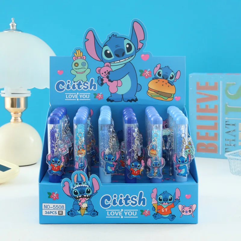 Random 2/4pcs Stitch Gel Pen Cartoon Set Disney Doll 0.7mm Black Diamond Pendant Acrylic Twist Pen Students Learn Stationery
Random 2/4pcs Stitch Gel Pen Cartoon Set Disney Doll 0.7mm Black Diamond Pendant Acrylic Twist Pen Students Learn Stationery