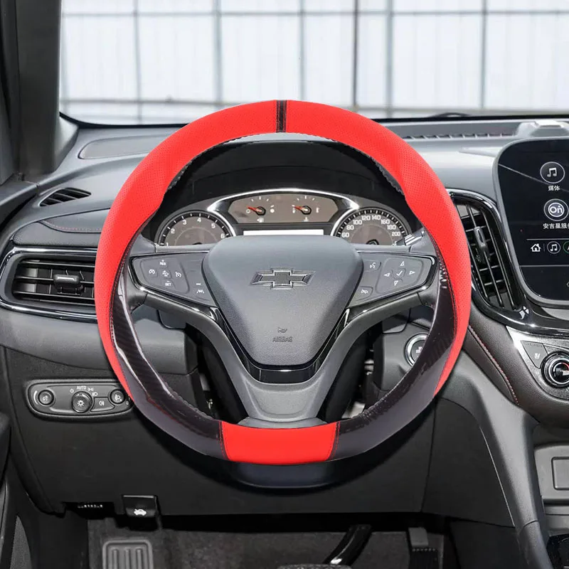 Чехол на руль автомобиля из углеродного волокна и кожи для Chevrolet Equinox Spark Captiva Cruze Tracker Orlando Trax Epica Malibu Sonic
Чехол на руль автомобиля из углеродного волокна и кожи для Chevrolet Equinox Spark Captiva Cruze Tracker Orlando Trax Epica Malibu Sonic
