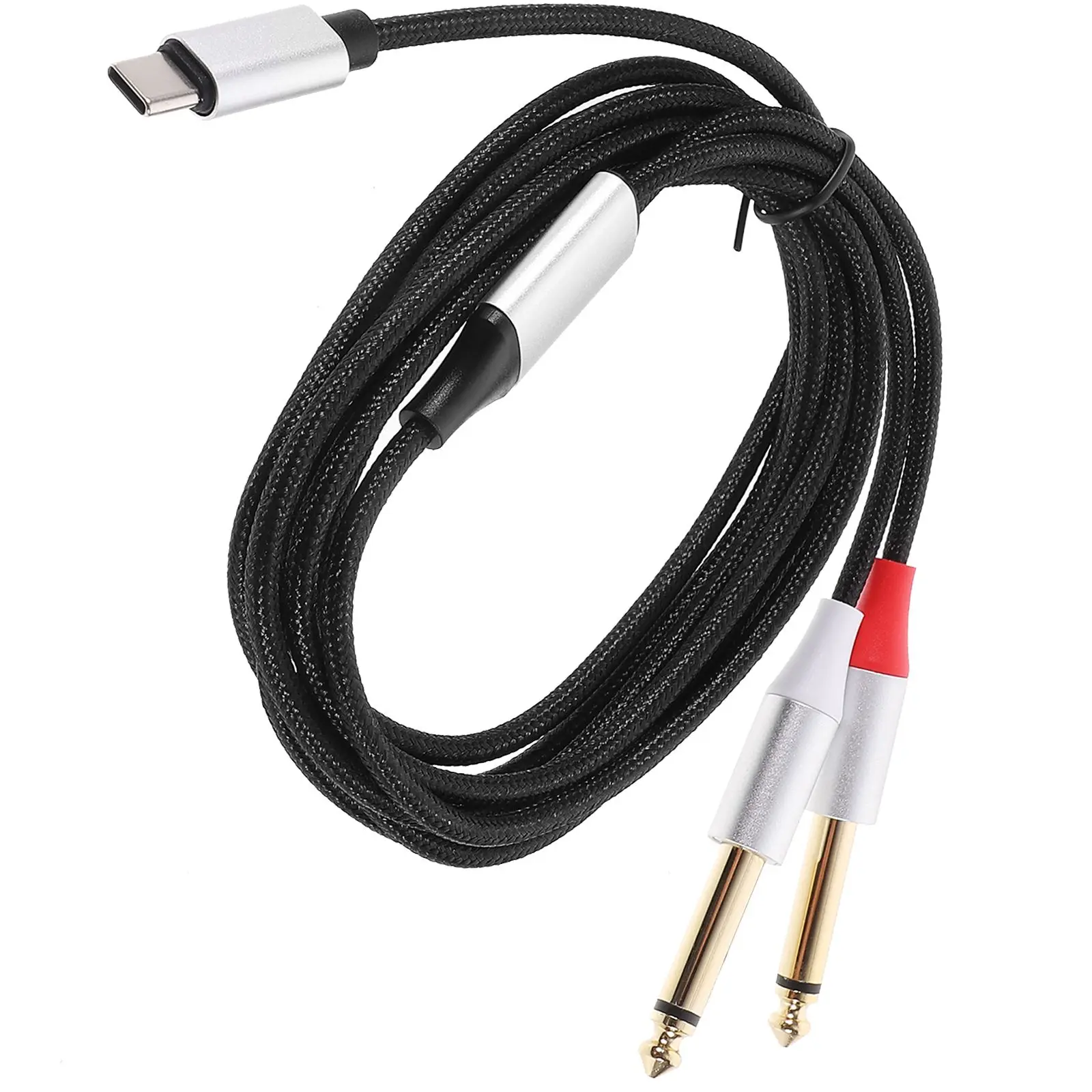 Type-C to 6.35mm Cable 1M for Smartphone Tablet Laptop Amplifier Speaker Audio Converter Mixer USB C Audio Line
Type-C to 6.35mm Cable 1M for Smartphone Tablet Laptop Amplifier Speaker Audio Converter Mixer USB C Audio Line