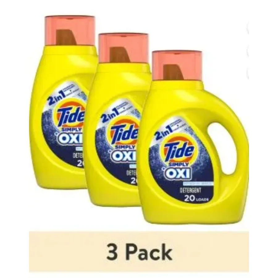 3 упаковки Tide Simply Oxi Boost + Ultra Stain Release Освежающий бриз 22 нагрузки 31 жидких унции
3 упаковки Tide Simply Oxi Boost + Ultra Stain Release Освежающий бриз 22 нагрузки 31 жидких унции