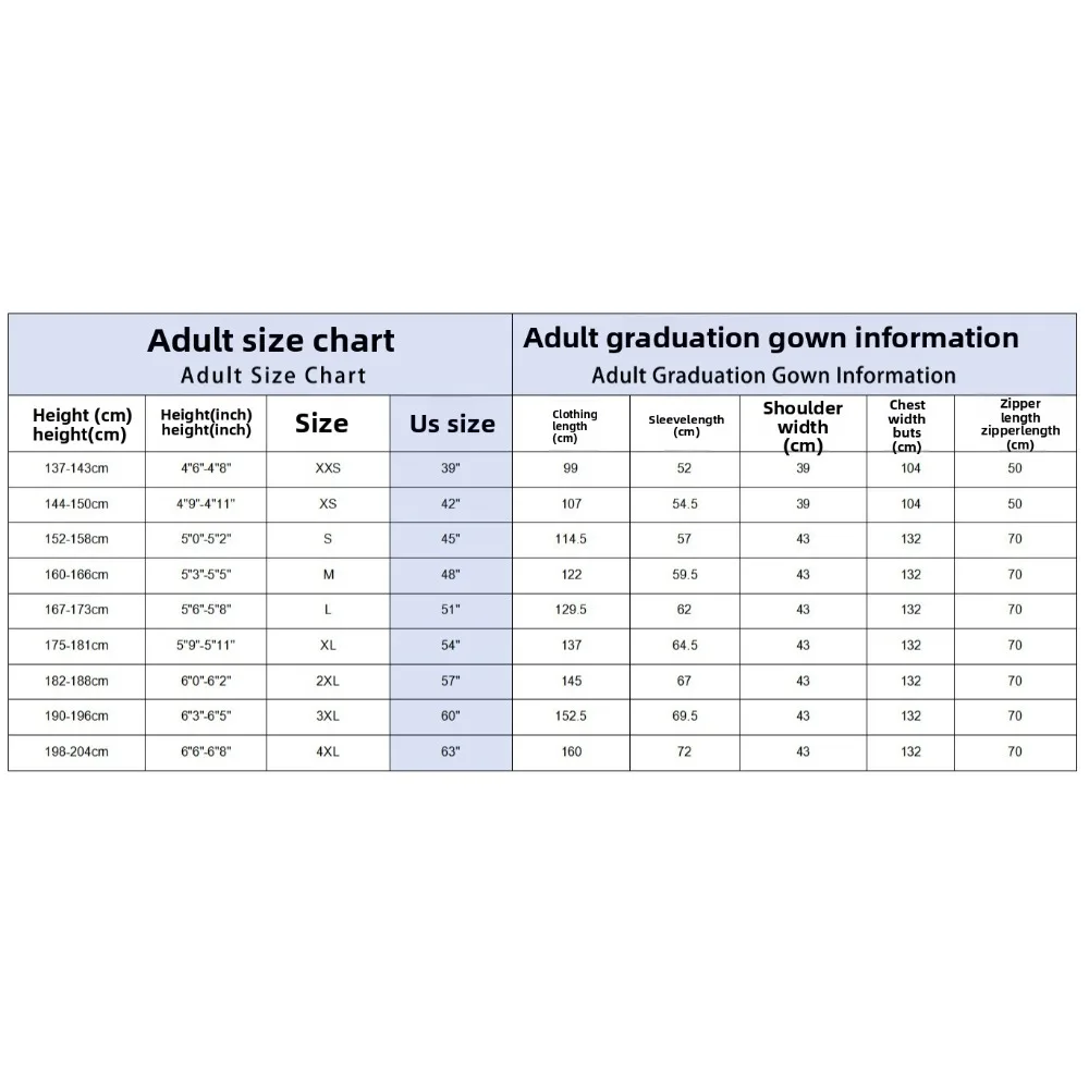 2026 New American Graduation Gown Single Robe Master Bachelor Uniform Multi Color Wholesale
2026 New American Graduation Gown Single Robe Master Bachelor Uniform Multi Color Wholesale