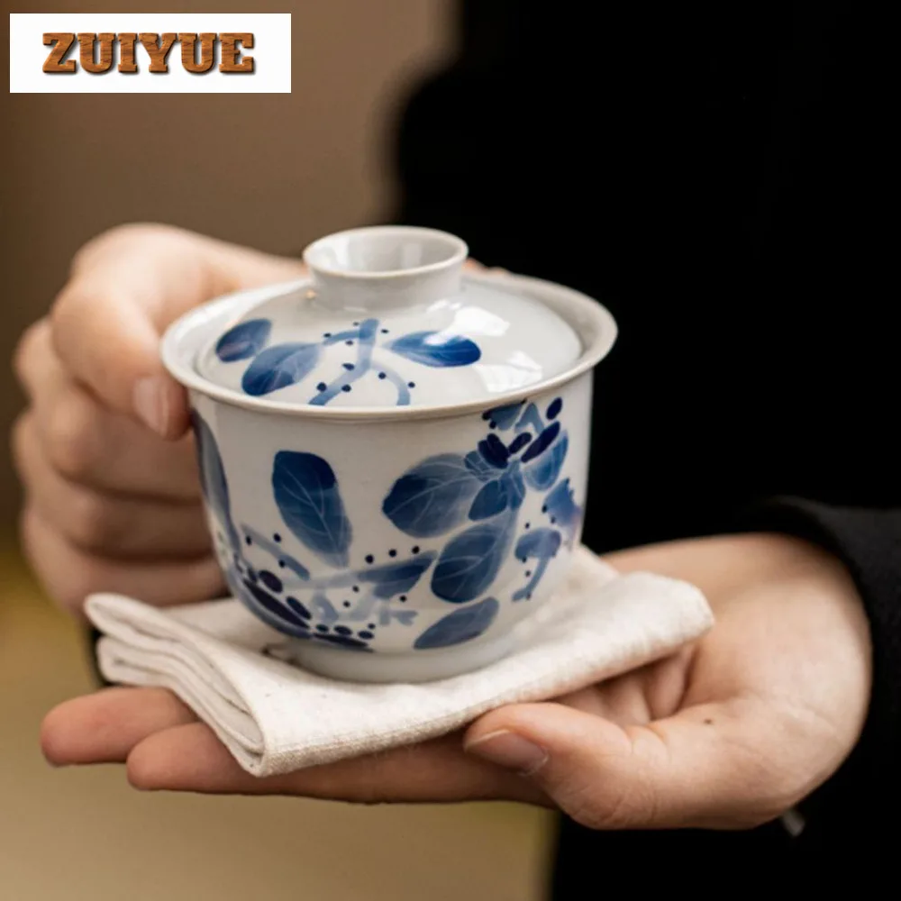 110 мл китайский синий и белый Бутик Gaiwan ручная роспись Persimmon чай Tureen чай Пивоваренная Чаша декоративные подарки
110 мл китайский синий и белый Бутик Gaiwan ручная роспись Persimmon чай Tureen чай Пивоваренная Чаша декоративные подарки