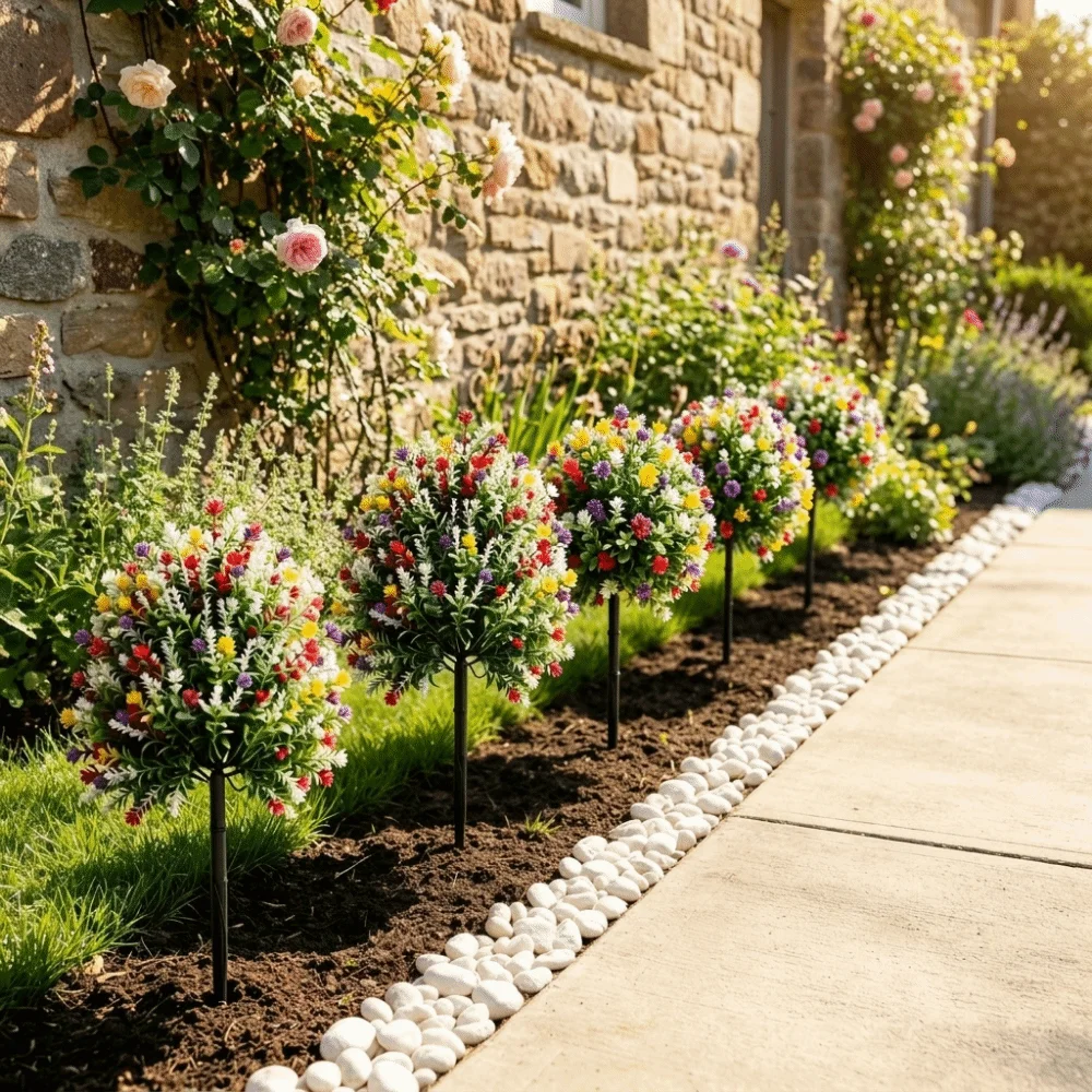 Plug-In Six-Color Camellia Plant Fake Low Maintenance Artificial Flower Stake Realistic Weather-Resistant
Plug-In Six-Color Camellia Plant Fake Low Maintenance Artificial Flower Stake Realistic Weather-Resistant