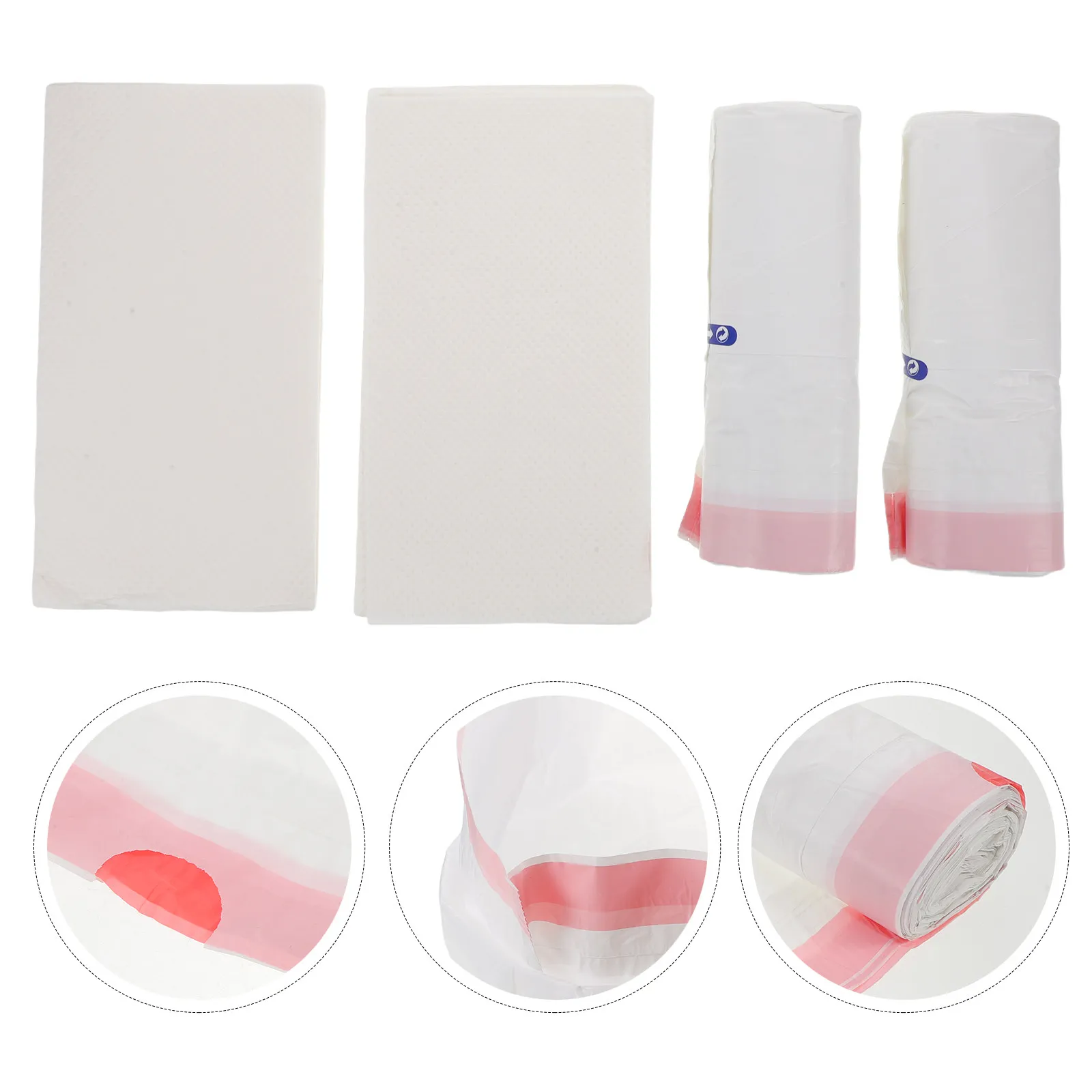 1 Set Bedside Toilet Commode Bags Disposable for Elderly Commode Chairs Includes Absorbent Pads Quick Absorbing Leak Proof
1 Set Bedside Toilet Commode Bags Disposable for Elderly Commode Chairs Includes Absorbent Pads Quick Absorbing Leak Proof