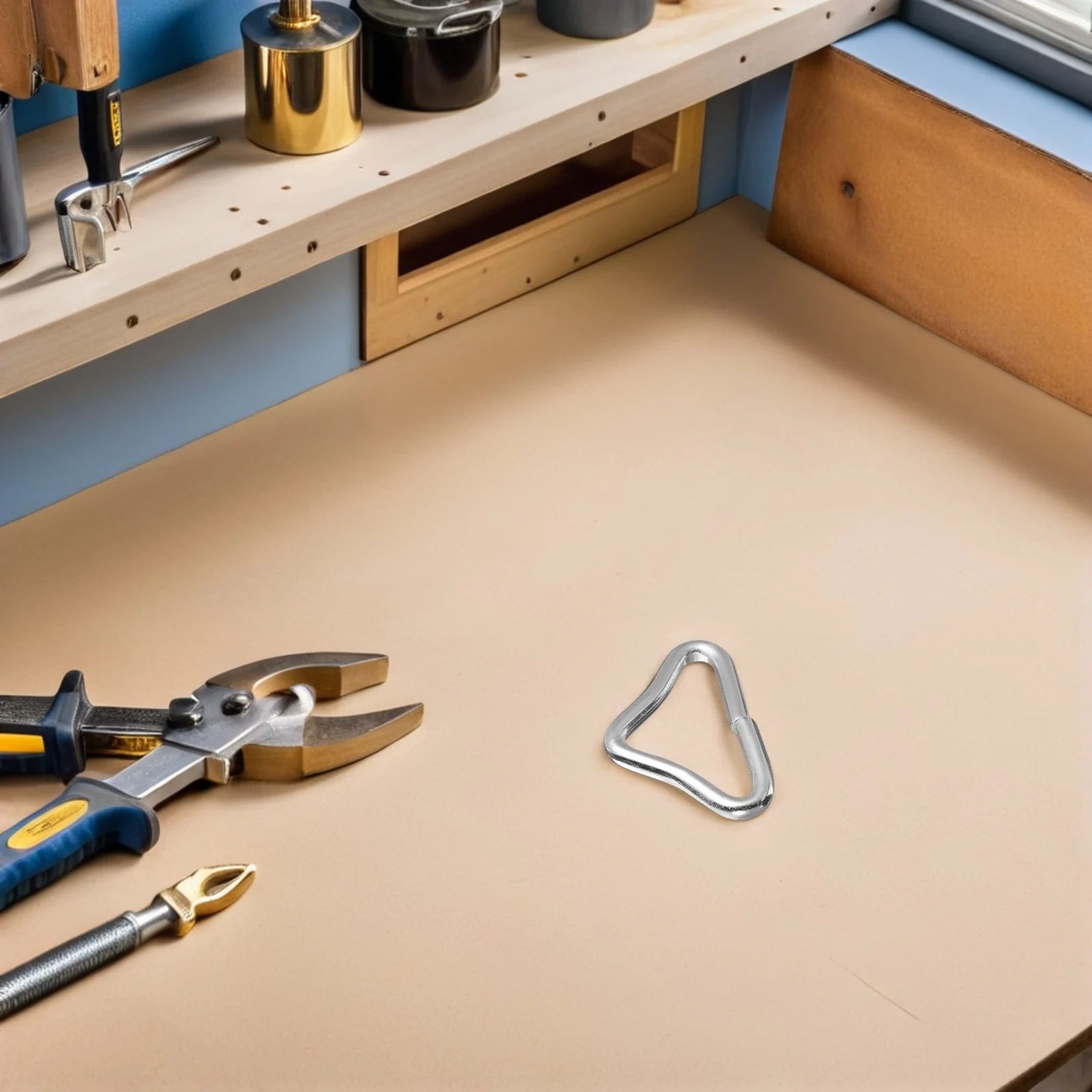 80pcs Replacement Trampoline Triangle Rings Iron V-Rings For Jumping Bed Repair Parts Compatible With Most Trampoline Models
80pcs Replacement Trampoline Triangle Rings Iron V-Rings For Jumping Bed Repair Parts Compatible With Most Trampoline Models