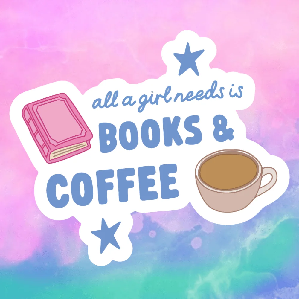 1PC Cute Book Coffee Quote Vinyl Decal Waterproof For Bottle Laptop Journal
1PC Cute Book Coffee Quote Vinyl Decal Waterproof For Bottle Laptop Journal