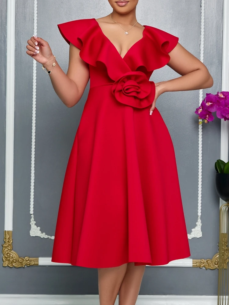 Summer Spring Africa Clothing Short Sleeve Dress African Dresses For Women Sexy V-Neck Perspective Slim Office Lady Party Dress
Summer Spring Africa Clothing Short Sleeve Dress African Dresses For Women Sexy V-Neck Perspective Slim Office Lady Party Dress