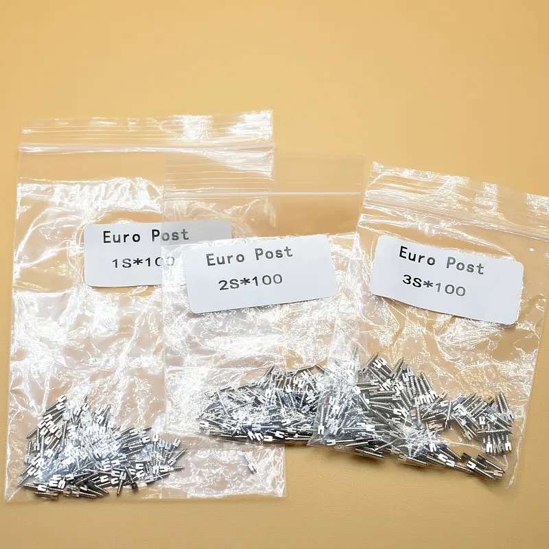 Dental Euro Post Steel Screw Pins 100Pcs/Bag Dental Materials For Dentist Tool Dentistry Material
Dental Euro Post Steel Screw Pins 100Pcs/Bag Dental Materials For Dentist Tool Dentistry Material
