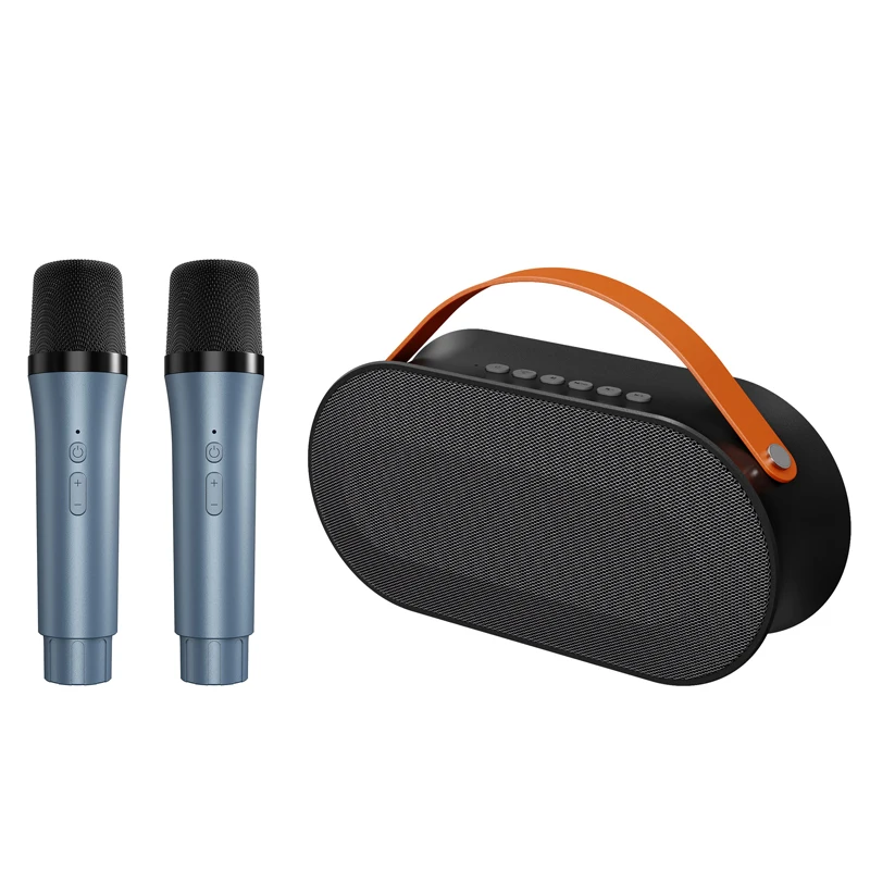 Portable LED Light Fashion Mini Bluetooth Speaker Camping Family Party Boombox Wireless MIC Home KTV Set Caixa De Som TF Card FM
Portable LED Light Fashion Mini Bluetooth Speaker Camping Family Party Boombox Wireless MIC Home KTV Set Caixa De Som TF Card FM