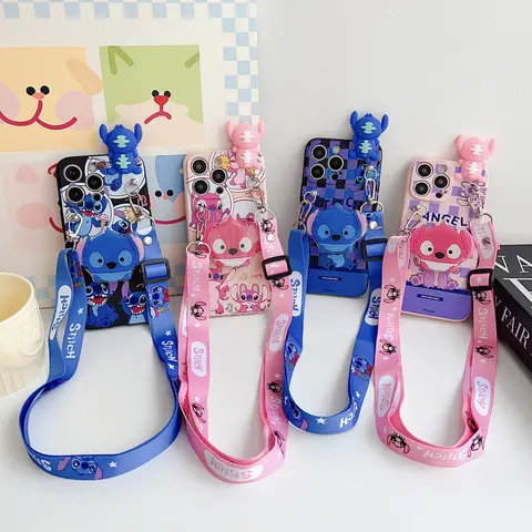 Para samsung galaxy s8 s9 s10 plus ultra fe borda nota 8 9 10 20 ultra treliça ponto caso com suporte corda