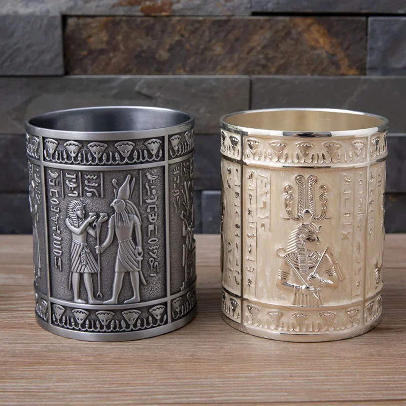 Egyptian Style Pen Holder Zinc Alloy Egyptian Totem Pencil Holder Desktop Storage Pen Box Office Culture Gifts BT01
Egyptian Style Pen Holder Zinc Alloy Egyptian Totem Pencil Holder Desktop Storage Pen Box Office Culture Gifts BT01