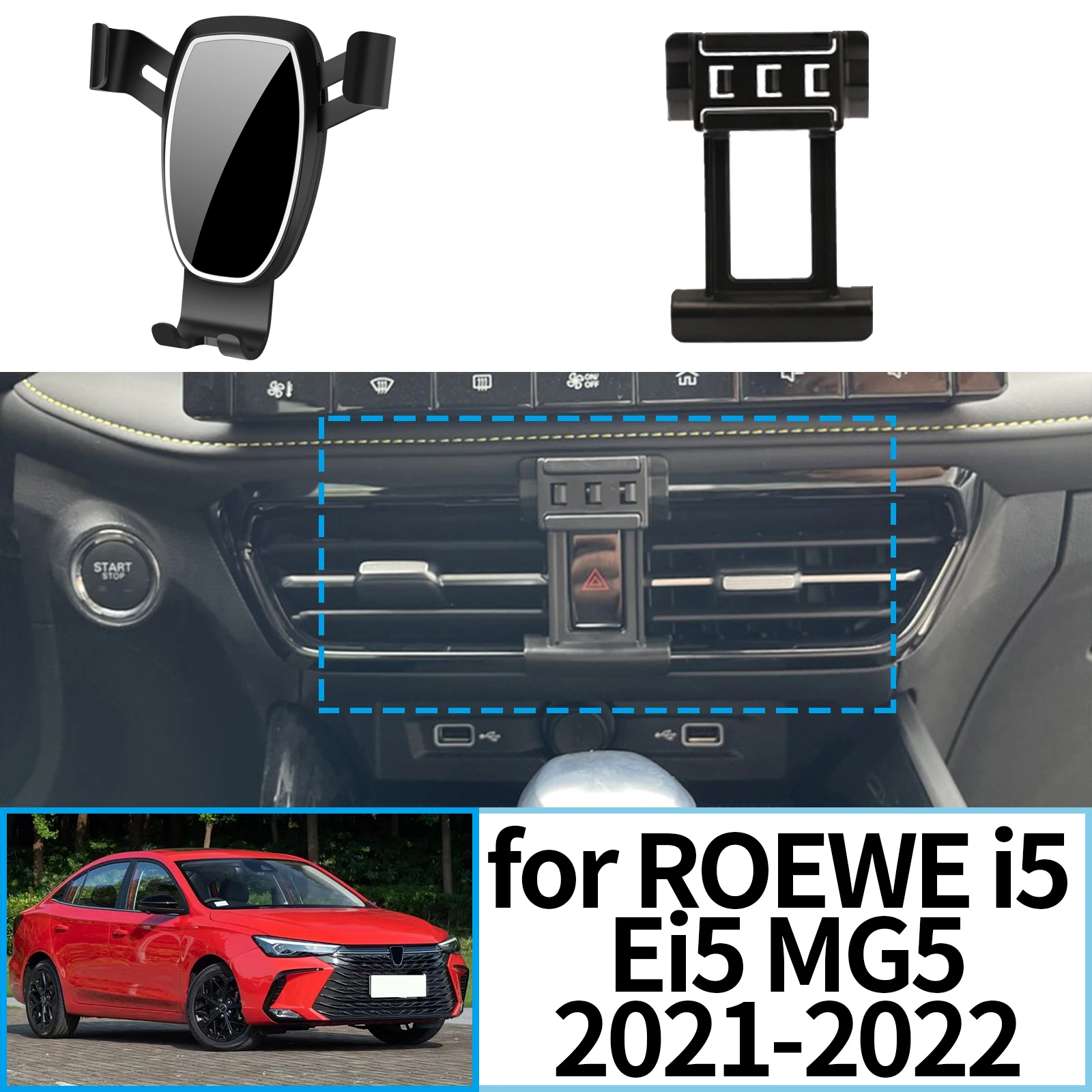 fit for ROEWE i5 Ei5 MG5 2021 2022 Navigation Bracke Screen Base Phone Holder Mount Car accessoires
fit for ROEWE i5 Ei5 MG5 2021 2022 Navigation Bracke Screen Base Phone Holder Mount Car accessoires