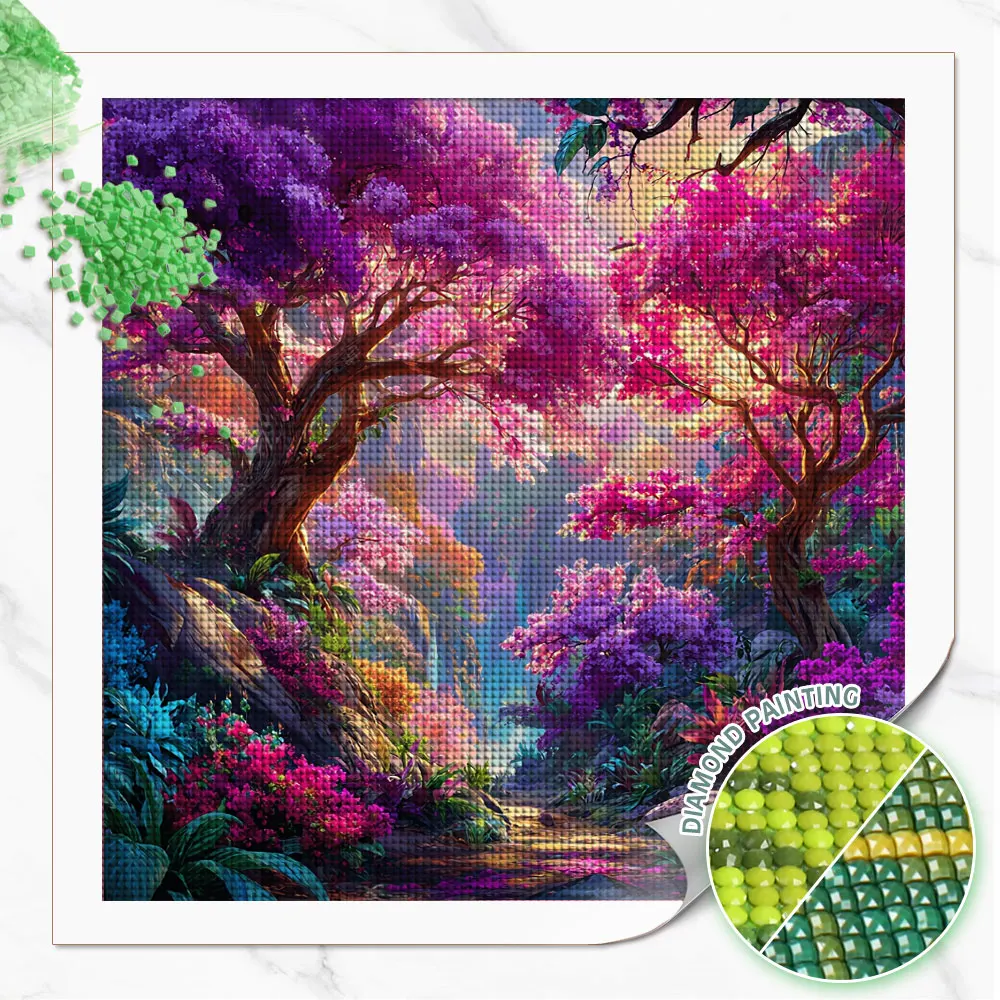 Huacan New Arrivals 2026 Diamond Painting Forest Tree Flower Diamond Embroidery Landscape Full Handmade Gift
Huacan New Arrivals 2026 Diamond Painting Forest Tree Flower Diamond Embroidery Landscape Full Handmade Gift
