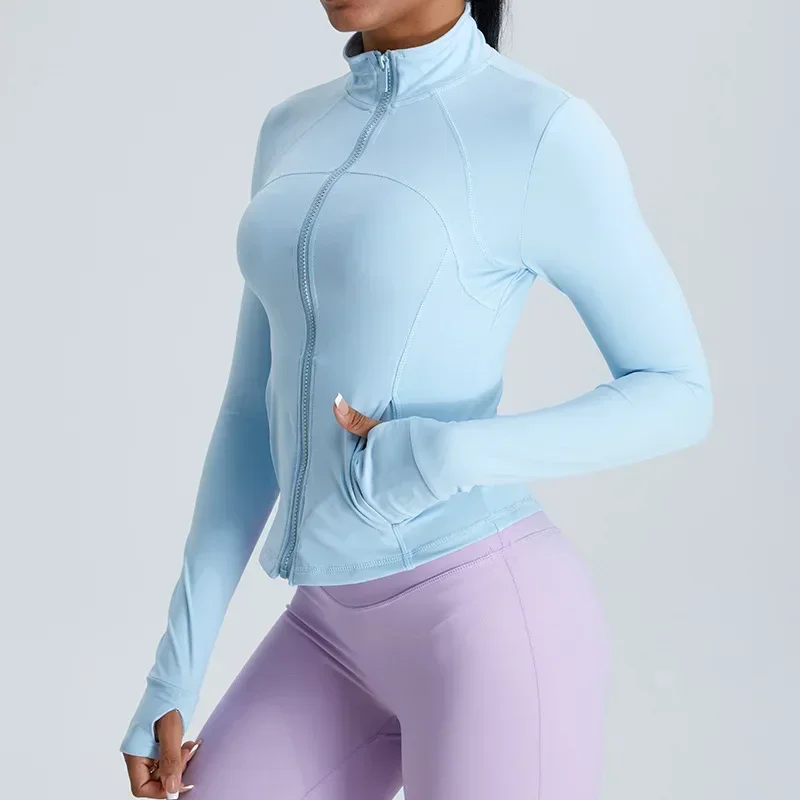 Slim Zipper Yoga Clothes Long Sleeve Women Fitness Jacket Tops Comfortable Outdoor Running Breathable Fast Drying Sports Jacket
Slim Zipper Yoga Clothes Long Sleeve Women Fitness Jacket Tops Comfortable Outdoor Running Breathable Fast Drying Sports Jacket