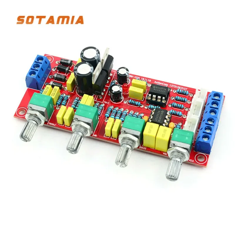 SOTAMIA NE5532 усилитель предусилителя, плата тона, регулятор громкости, плата предусилителя, регулируемые высокие частоты, средний низ, эквалайзер, сделай сам
SOTAMIA NE5532 усилитель предусилителя, плата тона, регулятор громкости, плата предусилителя, регулируемые высокие частоты, средний низ, эквалайзер, сделай сам