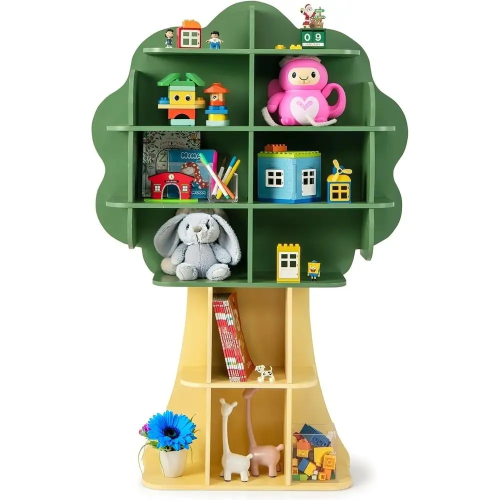 18-Tier Wooden Bookshelf for Kids, Anti-Tip, Suitable for Rooms and Classrooms
18-Tier Wooden Bookshelf for Kids, Anti-Tip, Suitable for Rooms and Classrooms