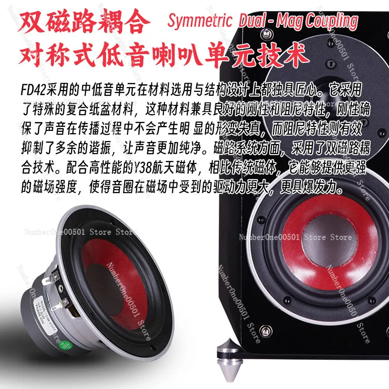 New Crown Prince Fever HiFi Bookshelf Speaker Passive Speaker Desktop Home 2.0 Pair Box
New Crown Prince Fever HiFi Bookshelf Speaker Passive Speaker Desktop Home 2.0 Pair Box