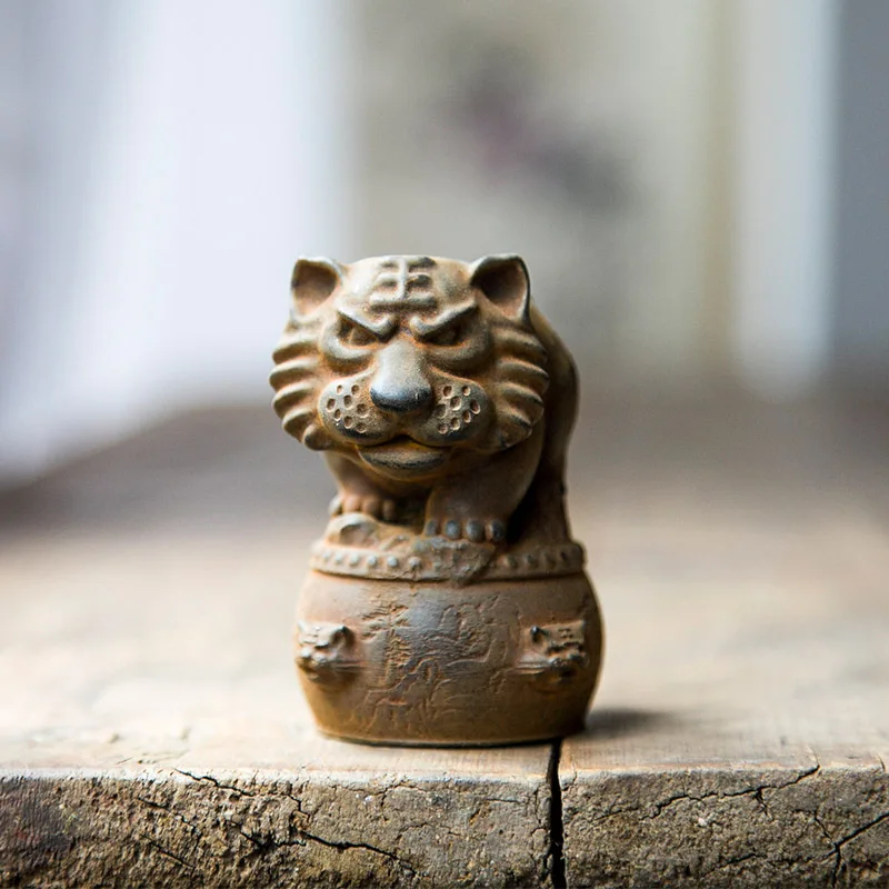 Creative National Style Lovely Cutie Cute Zodiac Tiger Ornaments Hand Pieces Goda Takeshi New Year Table Decoration Handmade Orn
Creative National Style Lovely Cutie Cute Zodiac Tiger Ornaments Hand Pieces Goda Takeshi New Year Table Decoration Handmade Orn