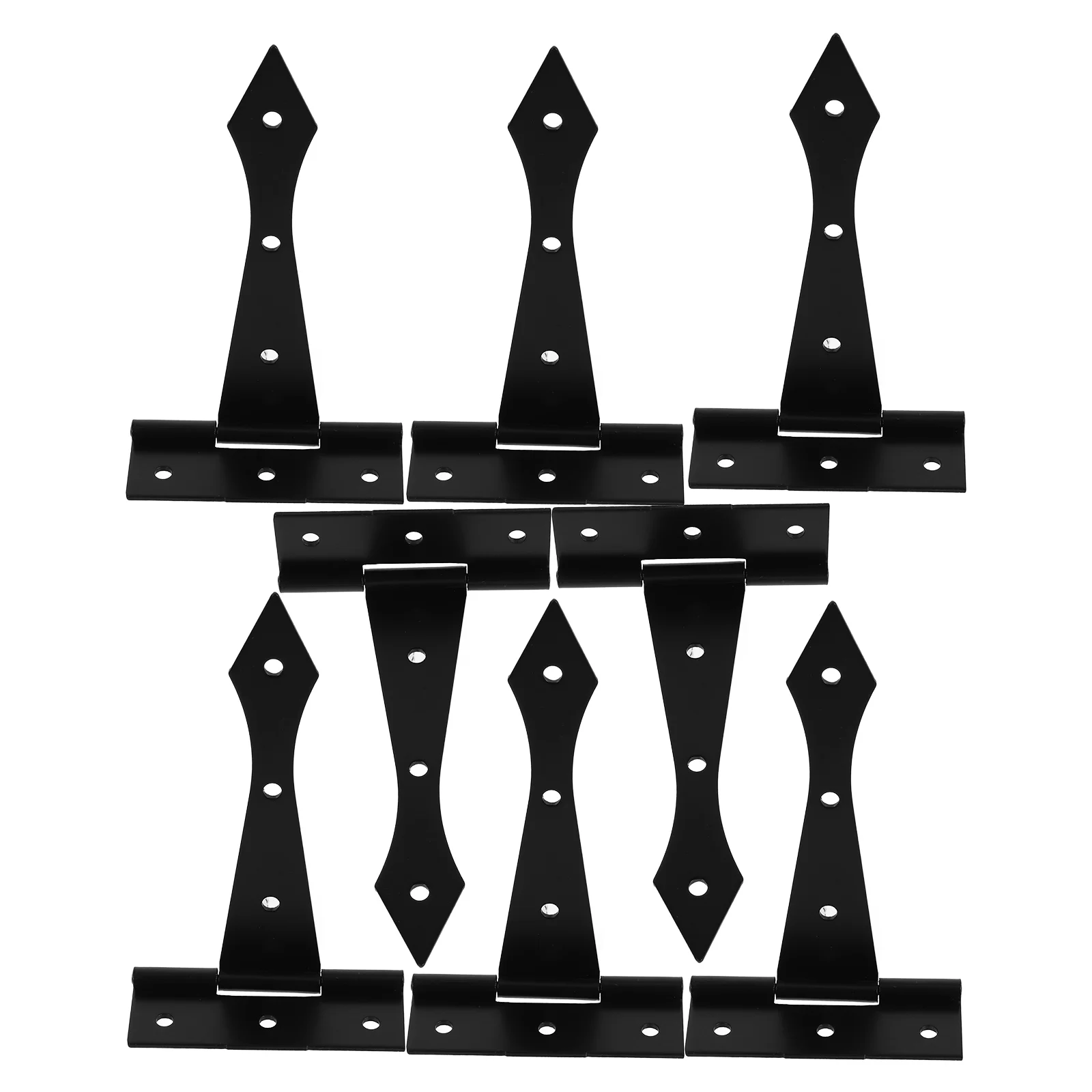 8pcs Iron Hinges for Kitchen Cabinet Wardrobe Door Decorative Black Cupboard Hardware Durable Sturdy Modernizing Door Updating
8pcs Iron Hinges for Kitchen Cabinet Wardrobe Door Decorative Black Cupboard Hardware Durable Sturdy Modernizing Door Updating