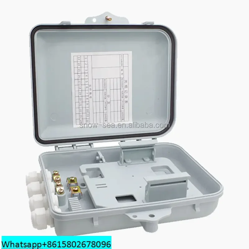 2 In 2 Out 8 Core Waterproof Optical Splitter Box for 1*8 Cassette Optical Splitter 16-ODB-3
2 In 2 Out 8 Core Waterproof Optical Splitter Box for 1*8 Cassette Optical Splitter 16-ODB-3