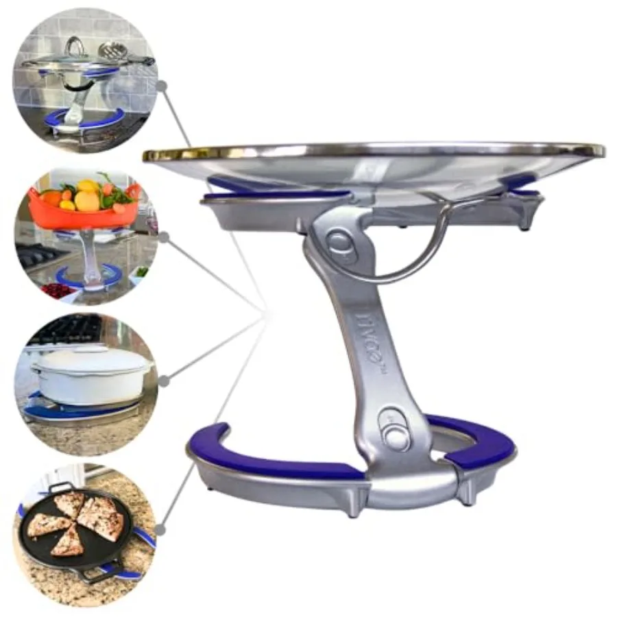 Pot Lid Holder – 4-in-1 Pot Lid Holder While Cooking, Pan Lid Holder, Trivet & Cake Stand – Versatile Kitchen Tool for Hot Pots,
Pot Lid Holder – 4-in-1 Pot Lid Holder While Cooking, Pan Lid Holder, Trivet & Cake Stand – Versatile Kitchen Tool for Hot Pots,