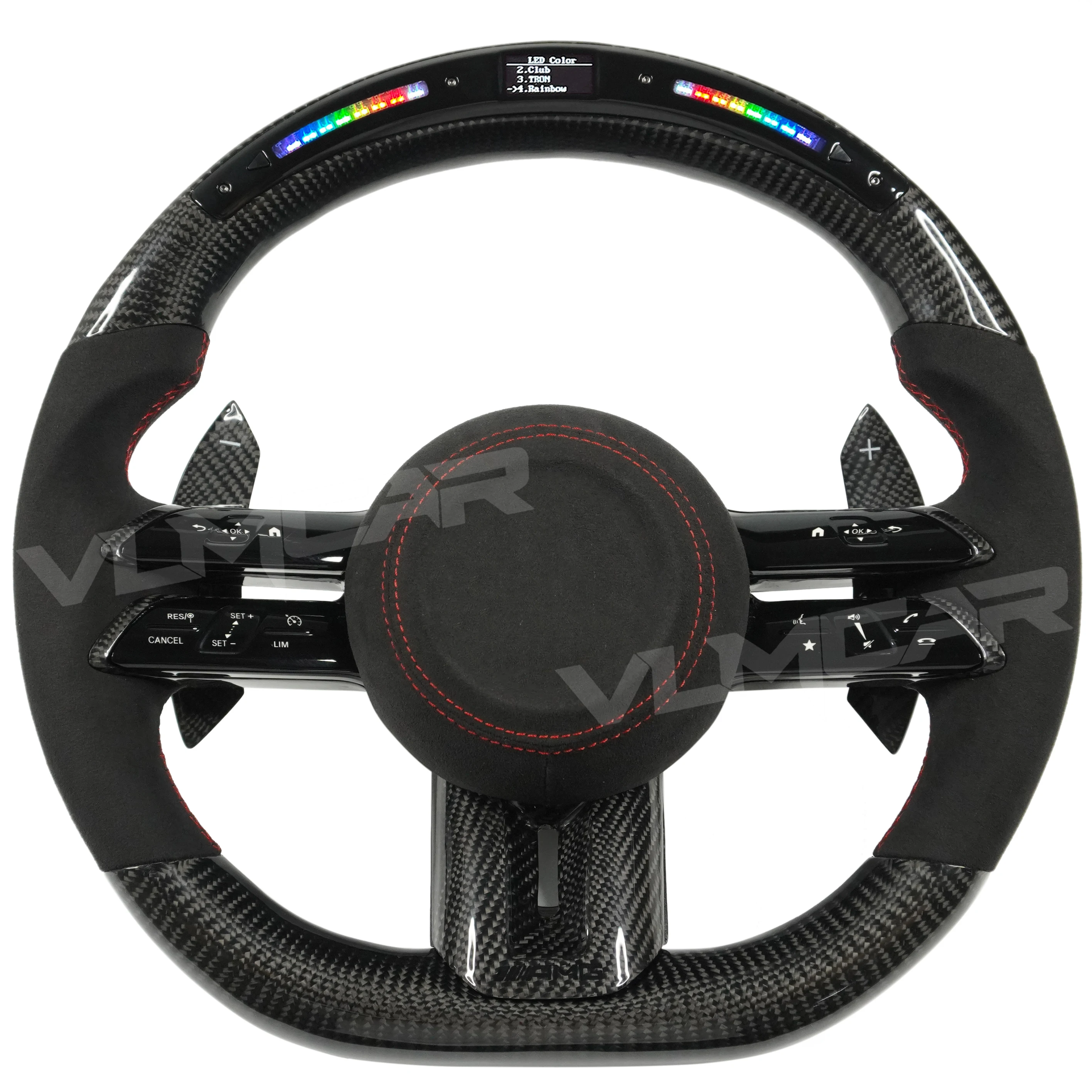 Custom New Design Carbon Fiber AMG Style Steering Wheel with Led for Benz W204 W212 W221 W222 W223 AMG S63 G63 G55 Racing Wheel 
Custom New Design Carbon Fiber AMG Style Steering Wheel with Led for Benz W204 W212 W221 W222 W223 AMG S63 G63 G55 Racing Wheel