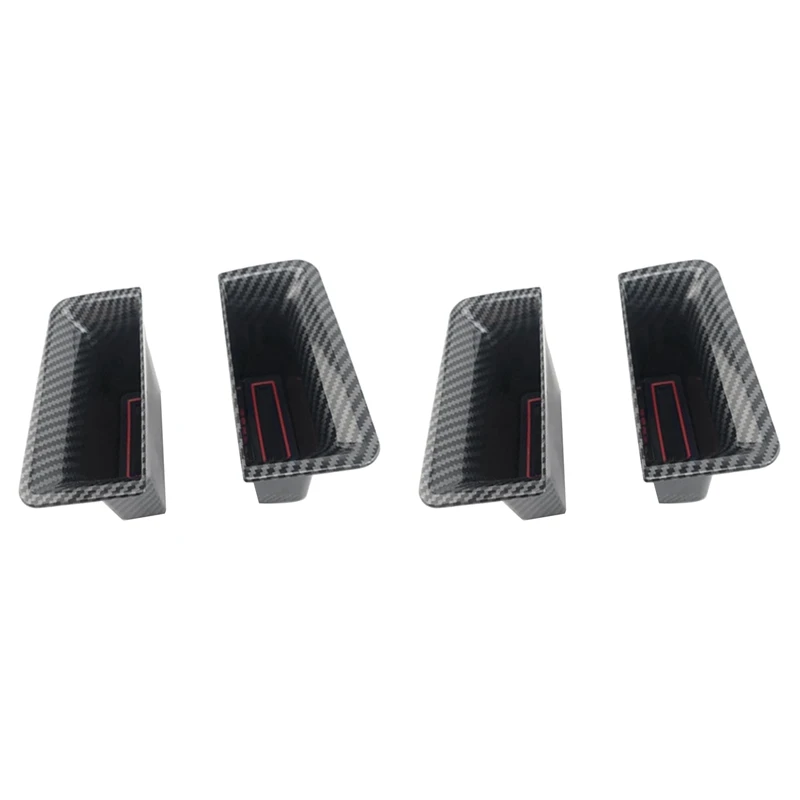 2X Car Carbon Fiber Door Handle Storage Box Side Armrest Door Bin Black For Ford Escape KUGA 2020
2X Car Carbon Fiber Door Handle Storage Box Side Armrest Door Bin Black For Ford Escape KUGA 2020