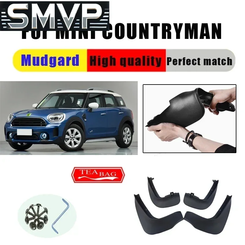 Fit For Mud Flaps MINI COUNTRYMAN F60 2017-2021 Mudguards Fenders Splash Guards Car Accessories Auto Styline 4 PCS
Fit For Mud Flaps MINI COUNTRYMAN F60 2017-2021 Mudguards Fenders Splash Guards Car Accessories Auto Styline 4 PCS