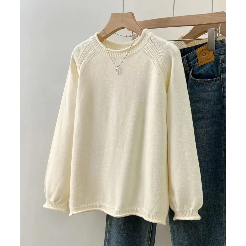 2024 Women White Clothing Vintage Knitting Sweater Red Long Sleeve Casual Korean Fashion Baggy Female Solid Winter NEW Tops
2024 Women White Clothing Vintage Knitting Sweater Red Long Sleeve Casual Korean Fashion Baggy Female Solid Winter NEW Tops