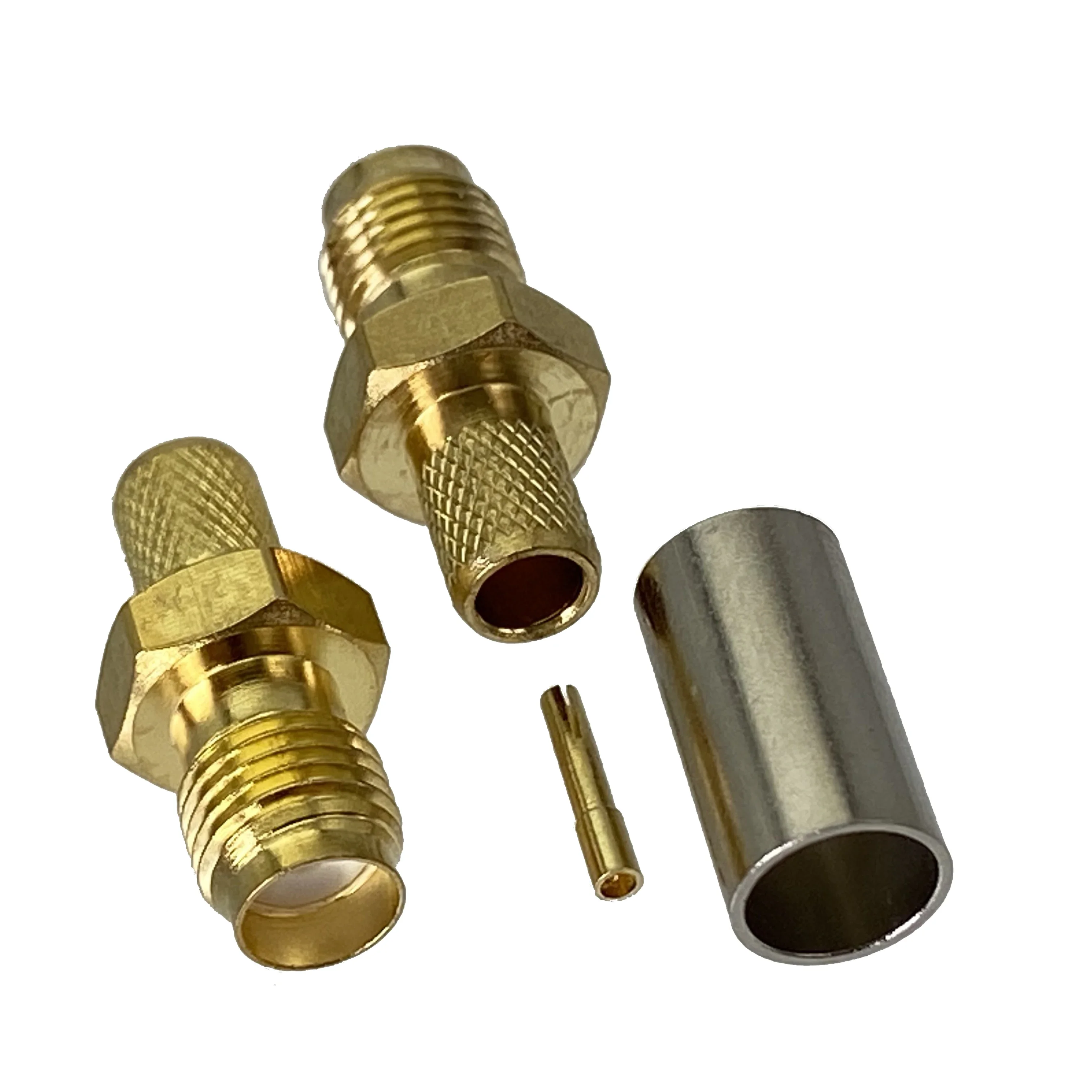 10 шт. разъем SMA гнездовой разъем обжимной RG58 RG142 LMR195 RG400 кабельные прямые клеммы
10 шт. разъем SMA гнездовой разъем обжимной RG58 RG142 LMR195 RG400 кабельные прямые клеммы