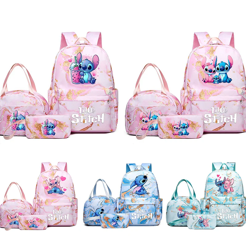 Набор из 3 предметов Lilo Stitch для девочек и мальчиков, детский рюкзак, школьный рюкзак, большая двойная сумка на плечо, дорожная сумка для книг, наборы для ноутбуков, праздничный подарок
Набор из 3 предметов Lilo Stitch для девочек и мальчиков, детский рюкзак, школьный рюкзак, большая двойная сумка на плечо, дорожная сумка для книг, наборы для ноутбуков, праздничный подарок