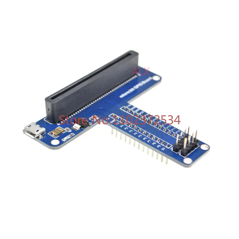 Макетная плата Microbit T-type GPIO, плата расширения micro: bit, плата адаптера для хлеба Python
Макетная плата Microbit T-type GPIO, плата расширения micro: bit, плата адаптера для хлеба Python