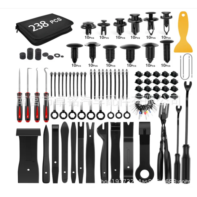 new pattern car audio removal tool 238-piece 40PCS set combination instrument panel interior trim panel repair and modification
new pattern car audio removal tool 238-piece 40PCS set combination instrument panel interior trim panel repair and modification