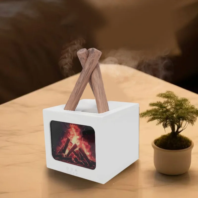 Campfire Aromatherapy Diffuser Humidifier Remote Control USB Powered Bonfire Essential Oil Diffuser With 7 Color Ambient Lights
Campfire Aromatherapy Diffuser Humidifier Remote Control USB Powered Bonfire Essential Oil Diffuser With 7 Color Ambient Lights