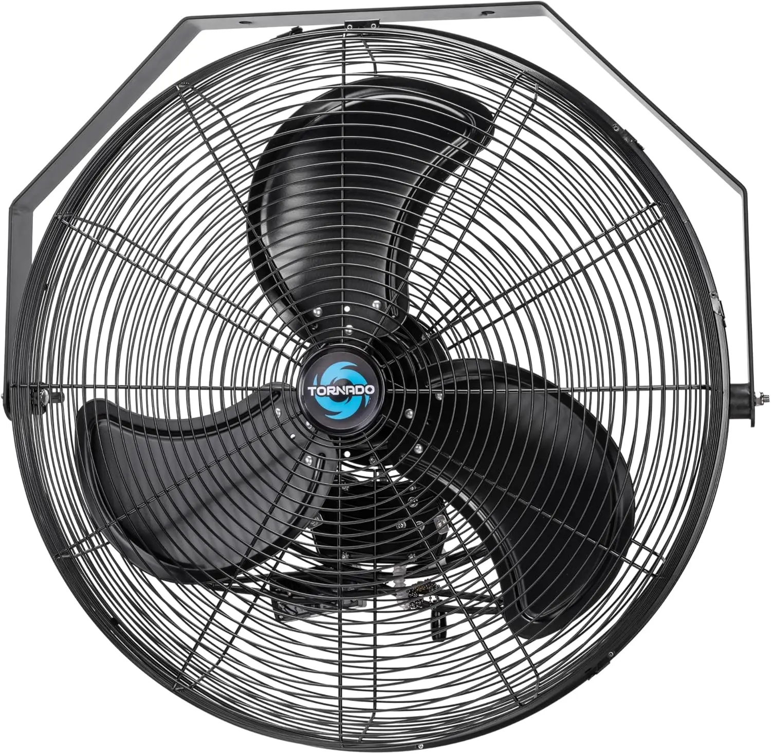 High Velocity 24-Inch Wall-Mounted Fan, 3-Speed Metal Construction, IPX4 Water-Resistant, 7700 CFM, UL Listed Outdoor Fan for Commercial, Industrial & Residential Use, Black
High Velocity 24-Inch Wall-Mounted Fan, 3-Speed Metal Construction, IPX4 Water-Resistant, 7700 CFM, UL Listed Outdoor Fan for Commercial, Industrial & Residential Use, Black