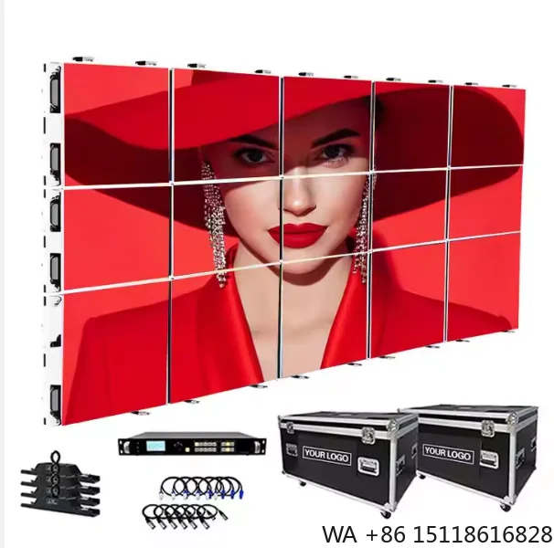 High Resolution Easy to Install Event Rental Stage Portable Led Screen P3.91 Outdoor Waterproof Led Display Led Video Wall
High Resolution Easy to Install Event Rental Stage Portable Led Screen P3.91 Outdoor Waterproof Led Display Led Video Wall