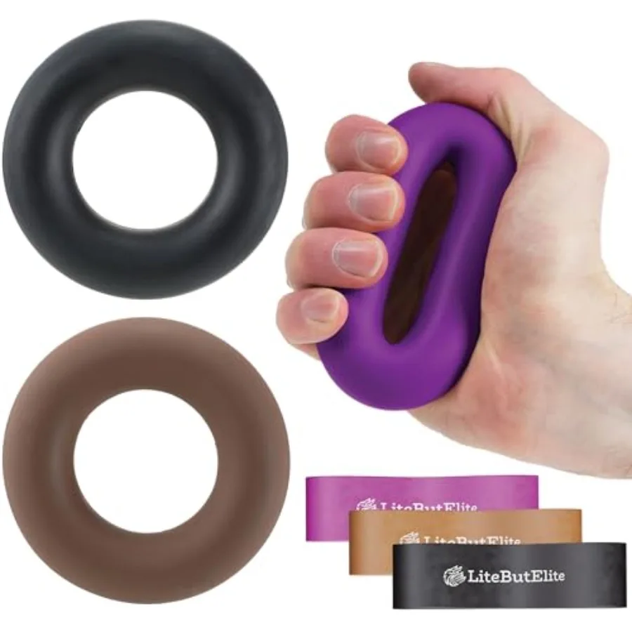 Grip Strength Trainer Kit - Effective Forearm Strengthener for Hand and Finger Exercise Ideal Exercisers for Gripper Strength a
Grip Strength Trainer Kit - Effective Forearm Strengthener for Hand and Finger Exercise Ideal Exercisers for Gripper Strength a