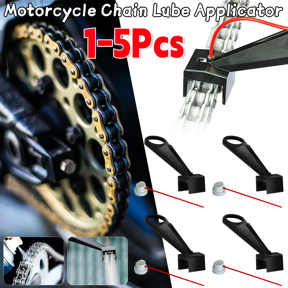 Motorcycle Chain Lube Applicator Mess-Free Chain Wax Chain Cleaner Attachment Lubricant Straw Holder Positioner Applicator
Motorcycle Chain Lube Applicator Mess-Free Chain Wax Chain Cleaner Attachment Lubricant Straw Holder Positioner Applicator