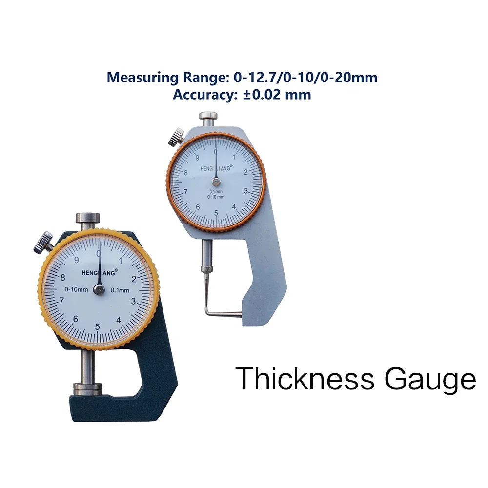 Thickness Gauge 0-10mm 0-20mm Flat Tip Curved Tip Cloth Leather Film Thickness Gauge Digital Display Electronic Thickness Gauge
Thickness Gauge 0-10mm 0-20mm Flat Tip Curved Tip Cloth Leather Film Thickness Gauge Digital Display Electronic Thickness Gauge
